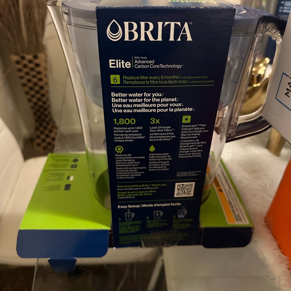 Brita Elite Water Filter Pitcher